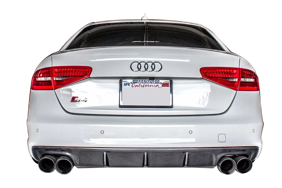 Carbon Fiber Rear Diffuser for 201316 Audi S4/A4 [B8.5] by DEVAL D28244